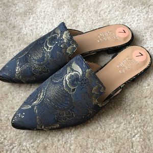 Franco Sarto Pointy Toe Mules NWT